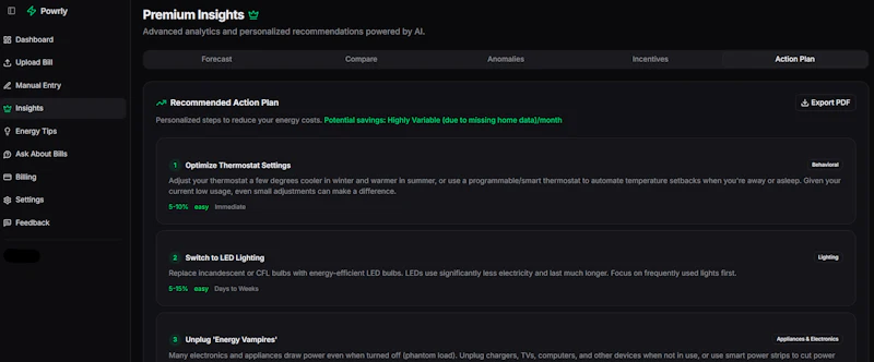 Powrly screenshot 3