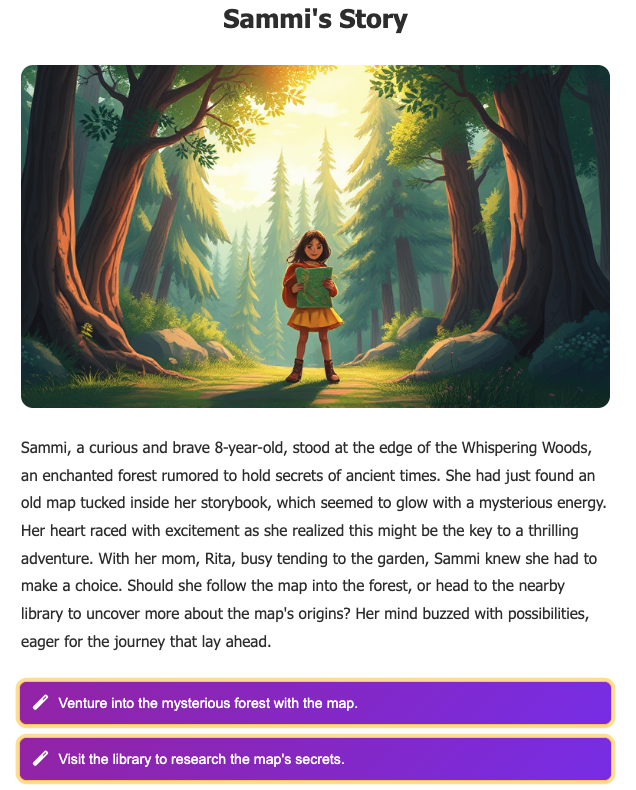 My Story Steps - Main product screenshot demonstrating key features and user interface