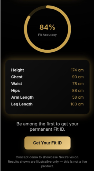NEXA — MVP - Screenshot 4 showing product features and functionality
