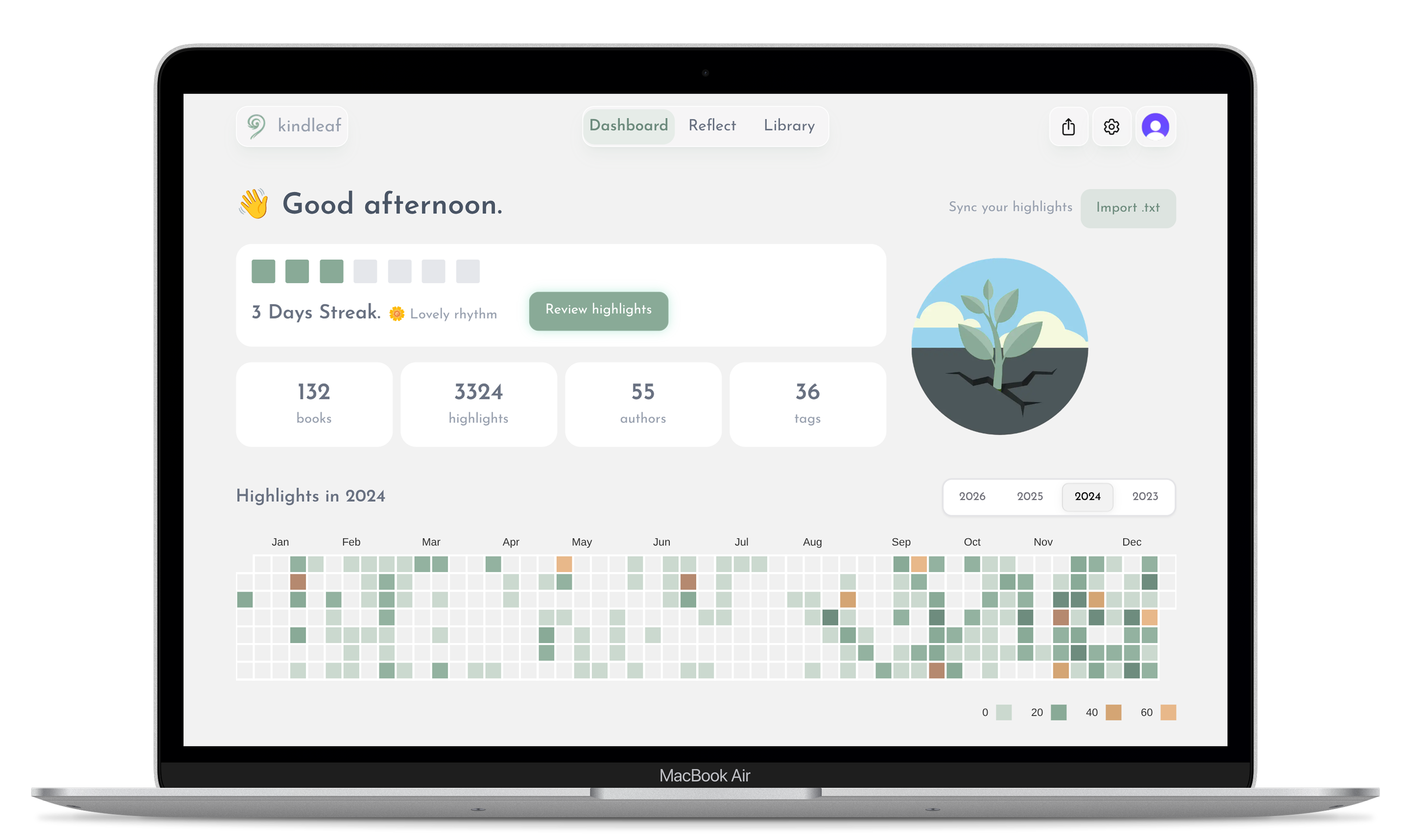 Kindleaf screenshot 1 Kindleaf screenshot 1