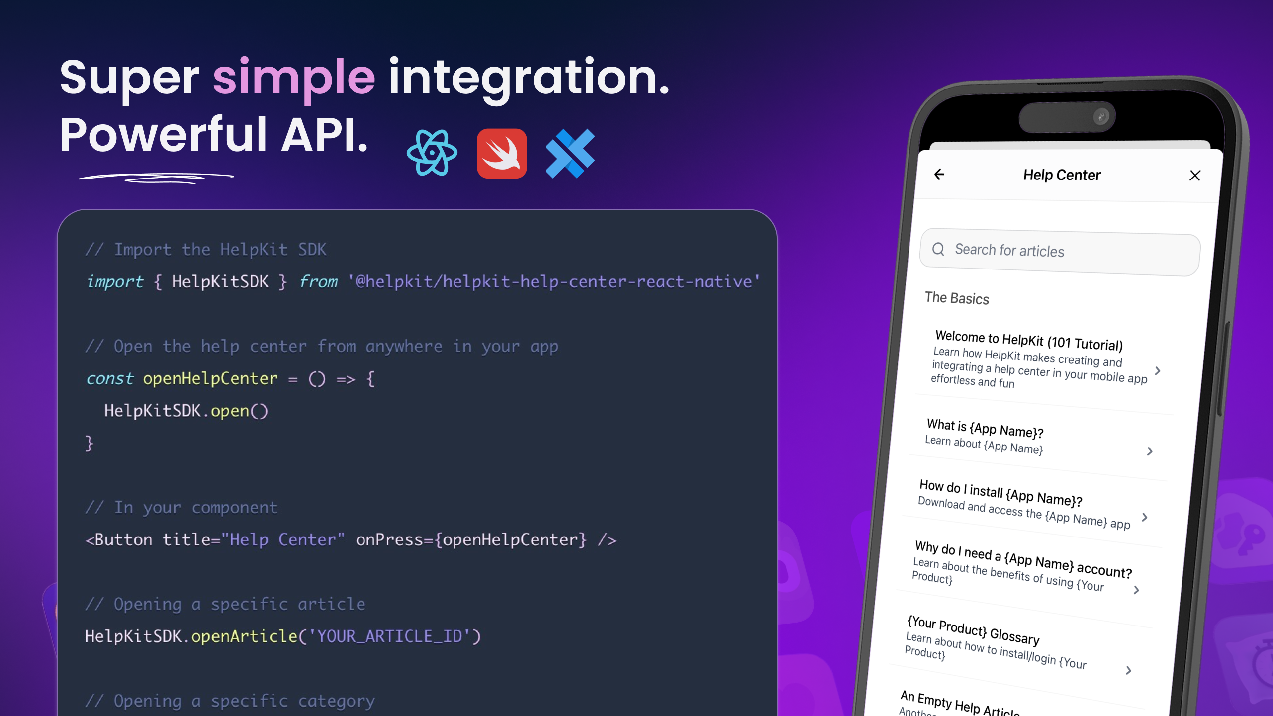 Мобильное приложение справочное центр SDK от Helpkit медиа 3