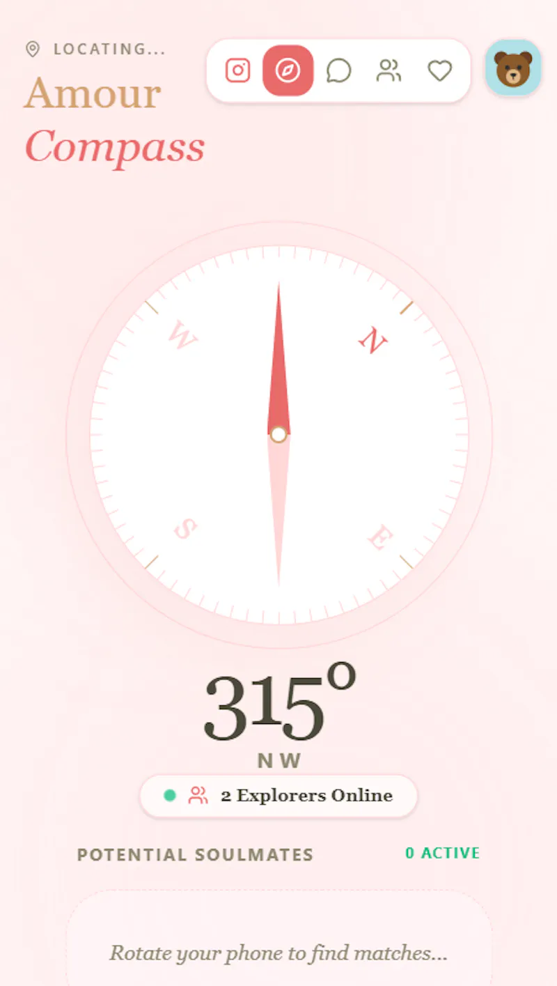 Amour Compass screenshot 1