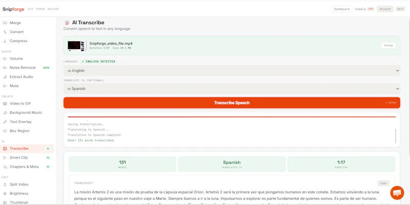 Snipforge screenshot 3
