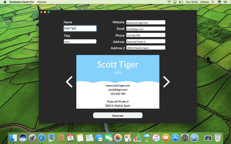 Business Cards Studio gallery image