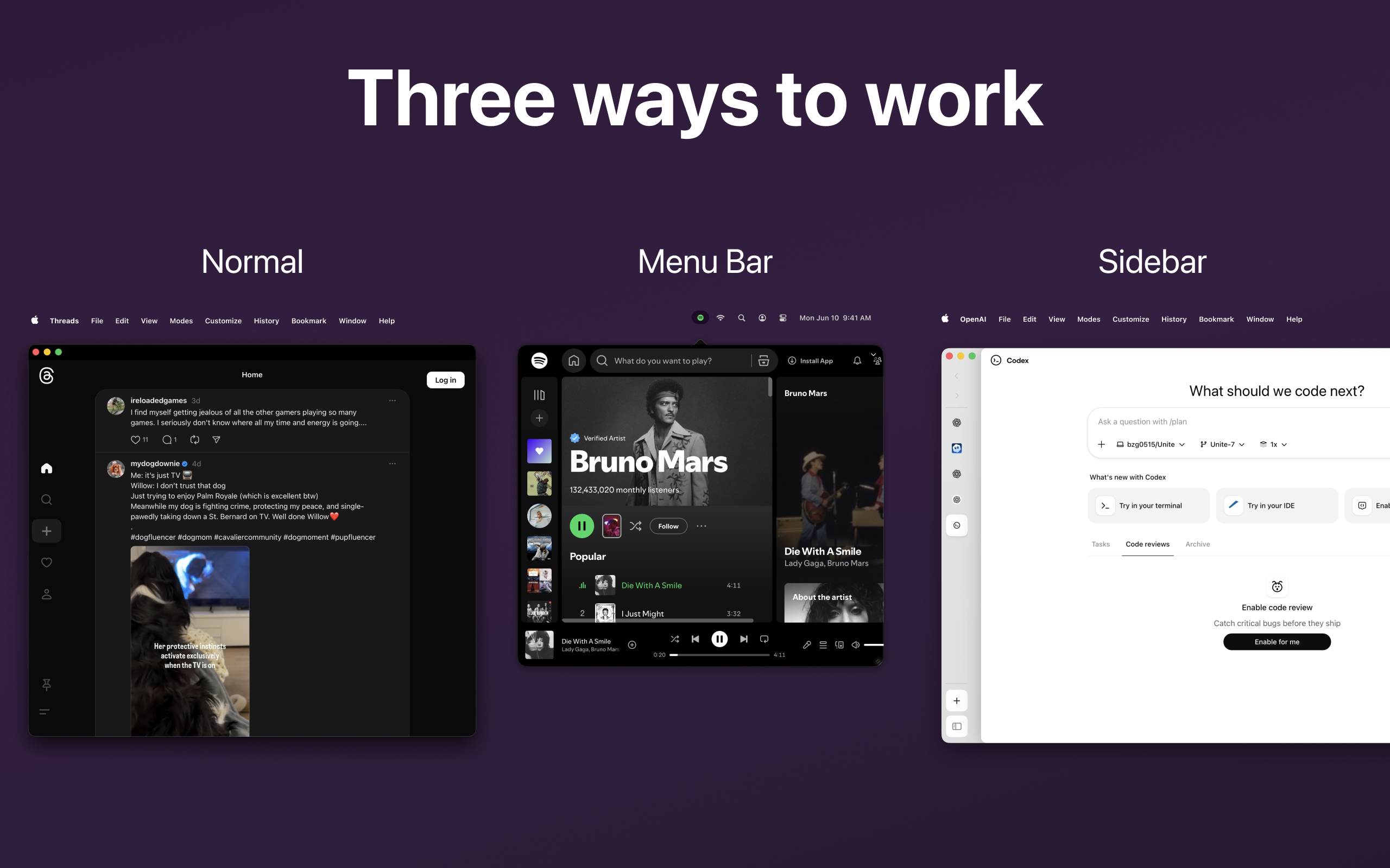 Unite Pro for macOS - Screenshot 3 showing product features and functionality