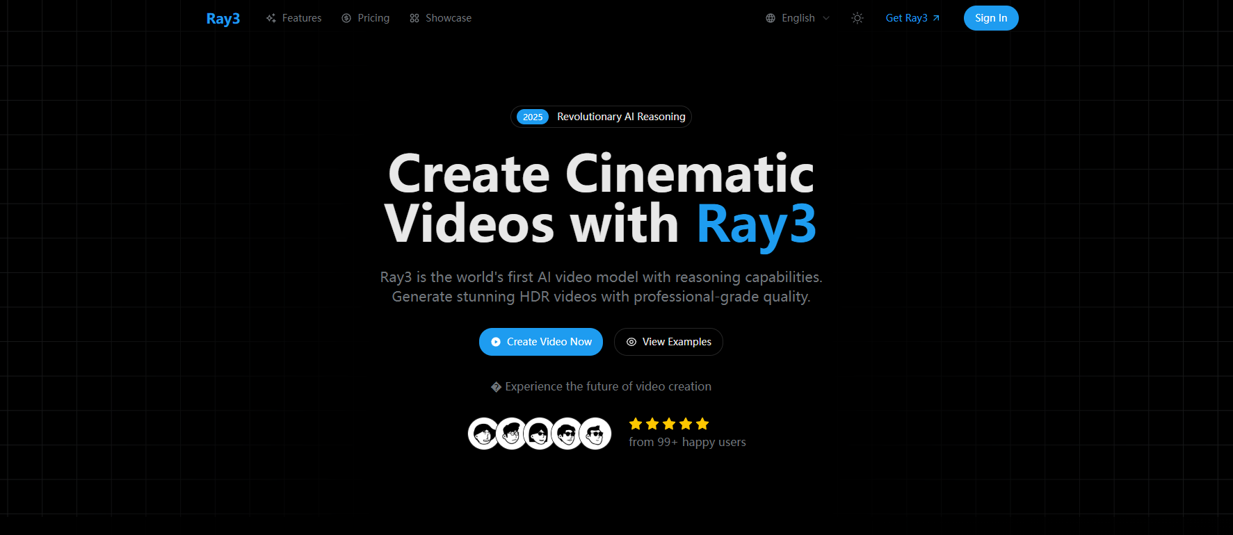 Ray3 — product overview and interface preview
