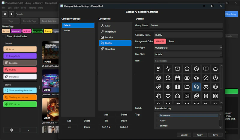 PromptBook screenshot 3