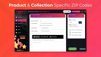 Zippy - ZipCode Checker App For Shopify gallery image