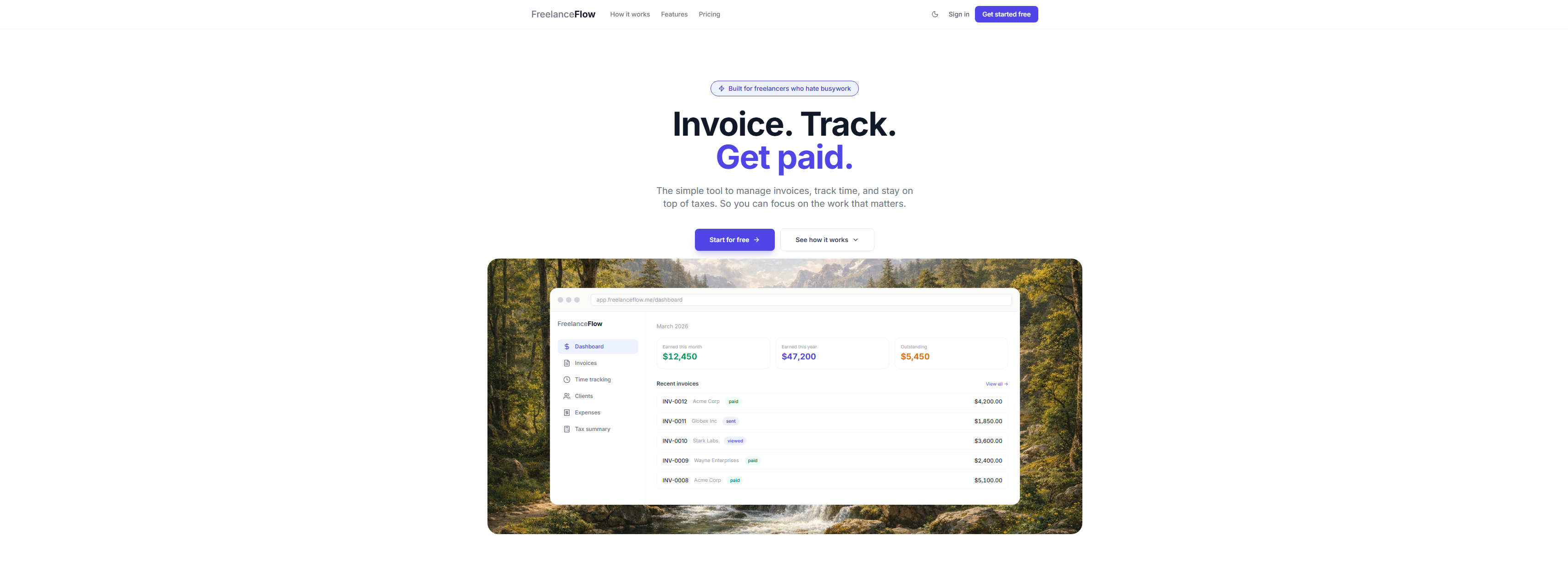 FreelanceFlow gallery image