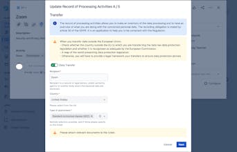 Record Processing Activities for Jira gallery image