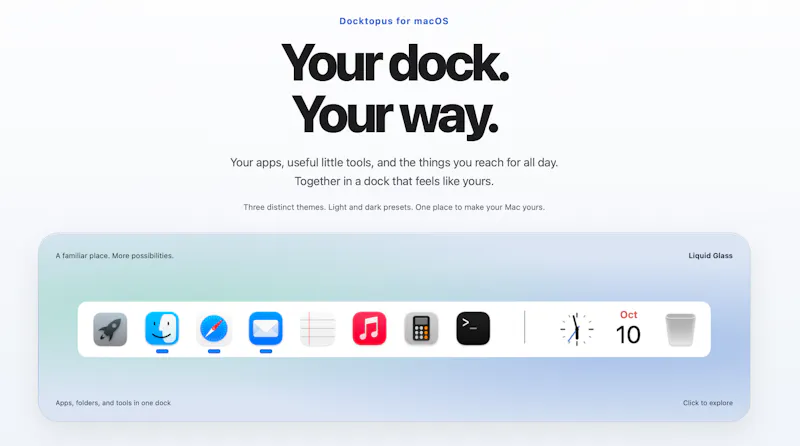 Docktopus screenshot 1