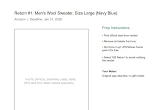 Easy Gift Return gallery image