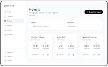 SoloTrack gallery image