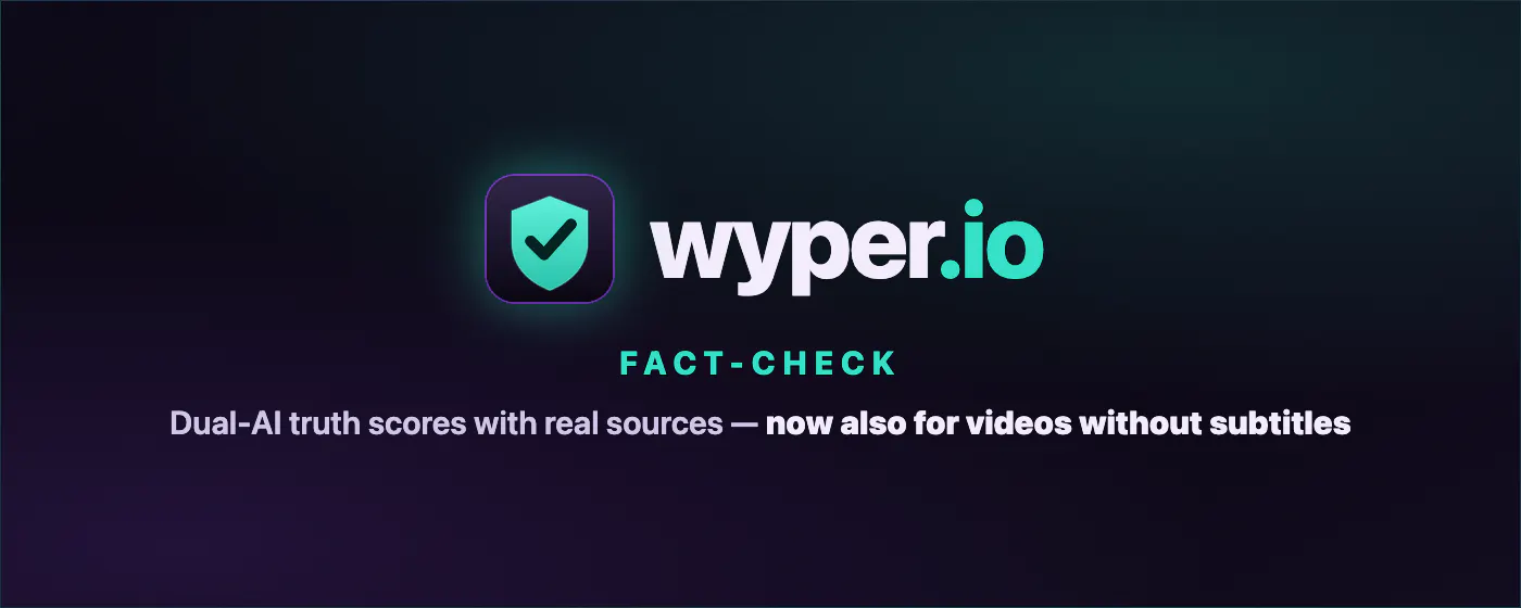 Check | wyper.io gallery image