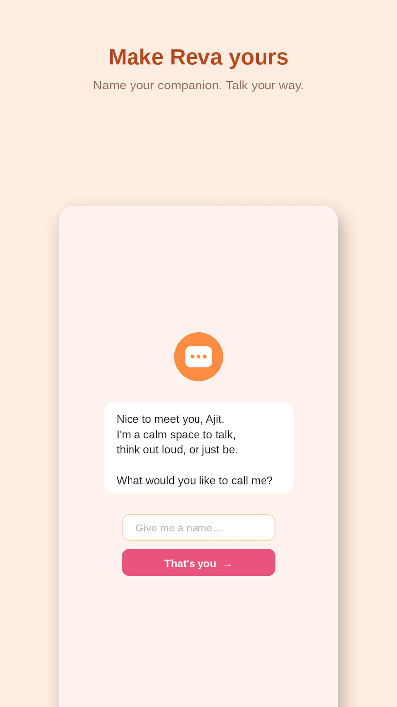 Reva - AI Companion screenshot 4