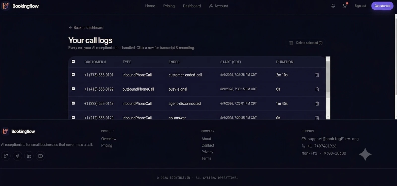 BookingFlow screenshot 3