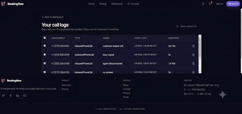BookingFlow screenshot 3