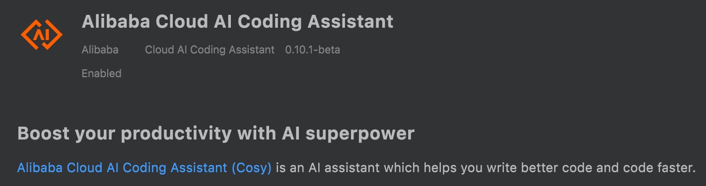 Alibaba Cloud AI Coding Assistant media 1