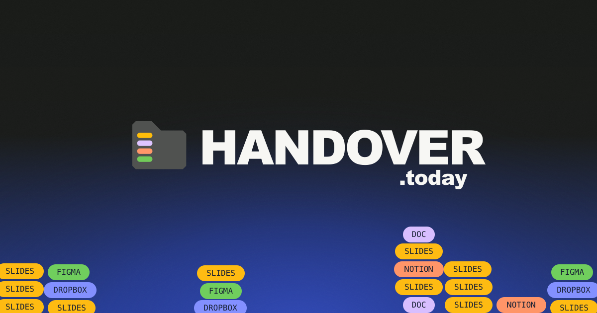 Handover gallery image
