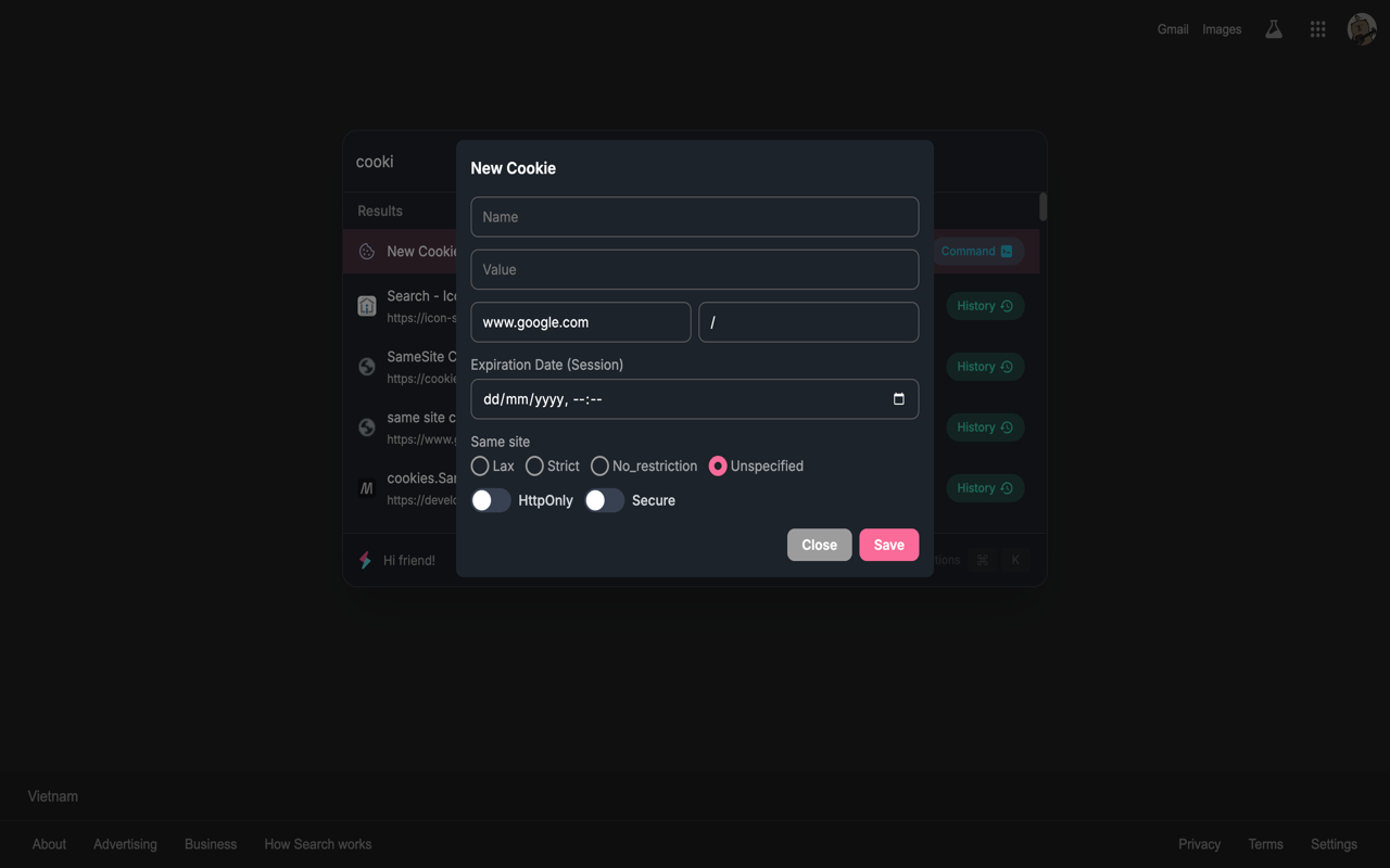 Dyno Command Palette gallery image