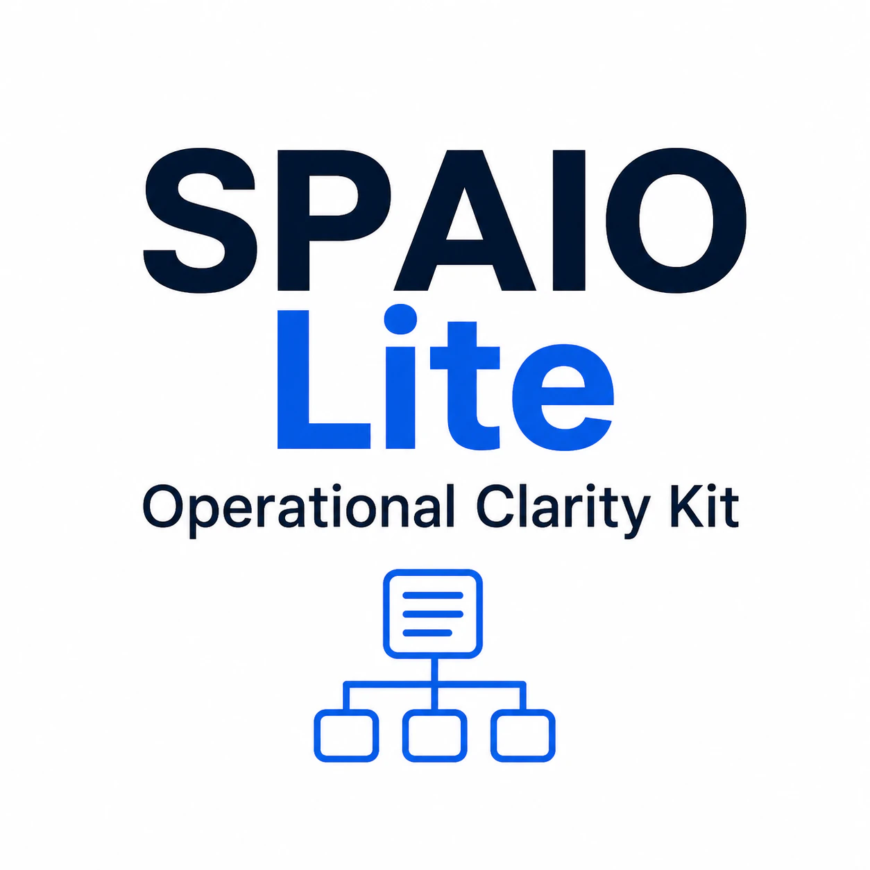 SPAIO Lite logo