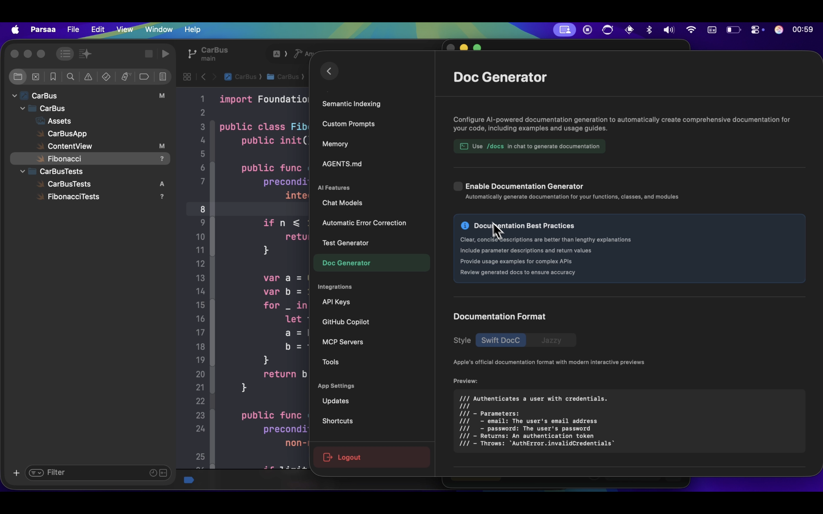 Parsaa - Main product screenshot demonstrating key features and user interface