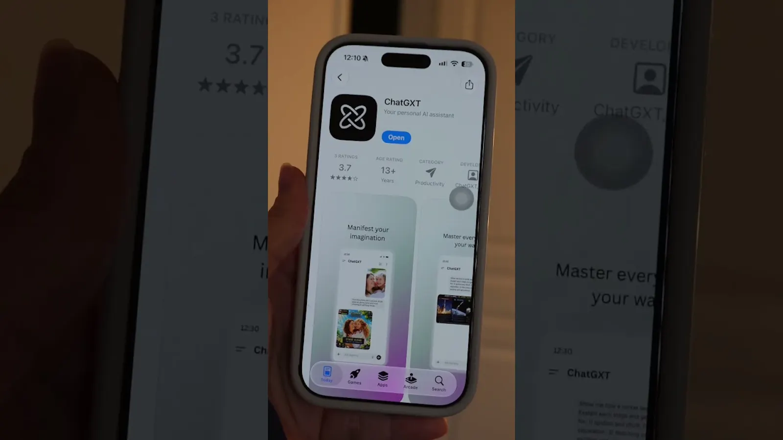 ChatGXT screenshot 1 (video preview)