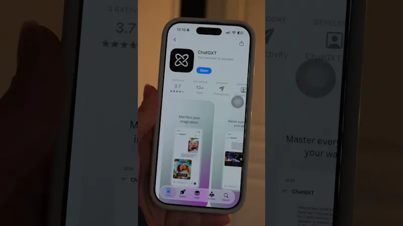 ChatGXT screenshot 1 (video preview)