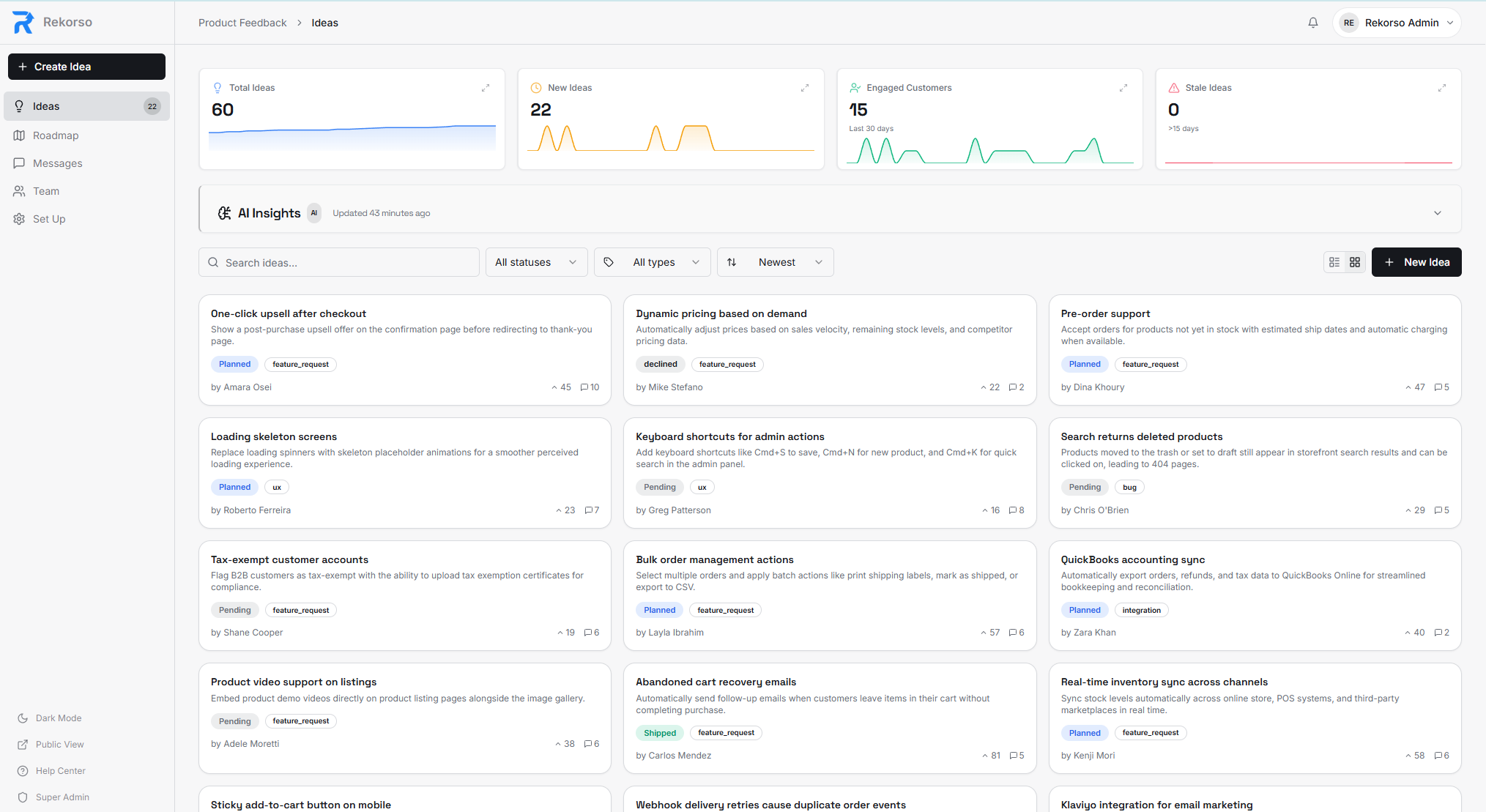 Product Feedback & Public Roadmaps gallery image