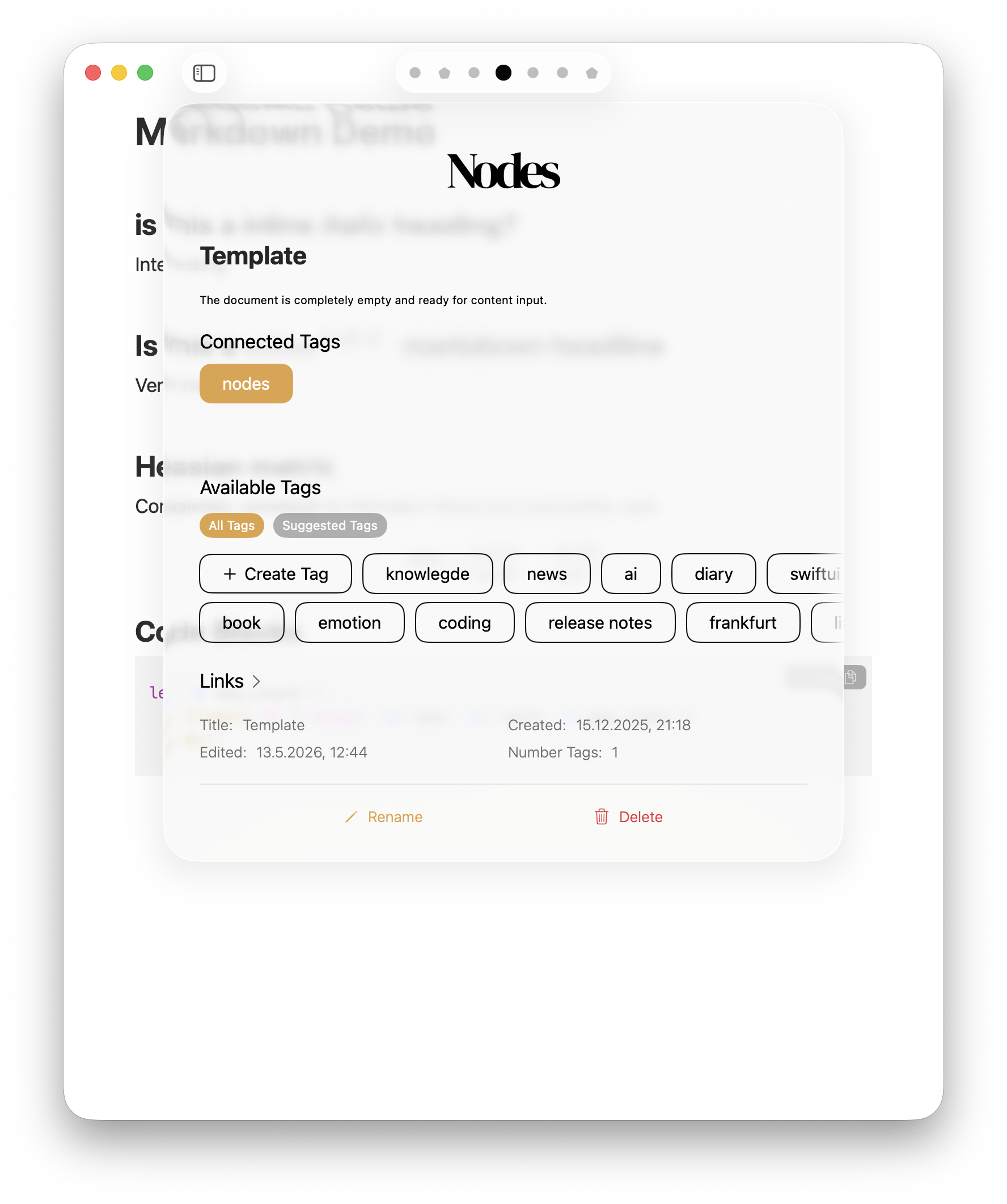 Nodes gallery image