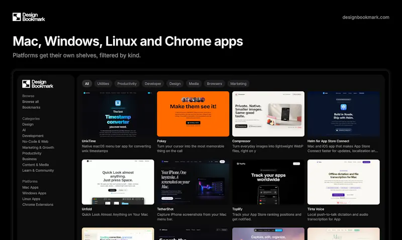 DesignBookmark screenshot 5