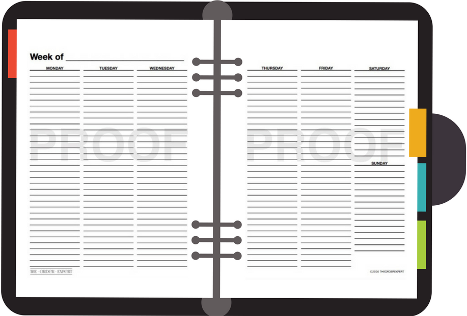 The Order Expert's Calendar Printables gallery image