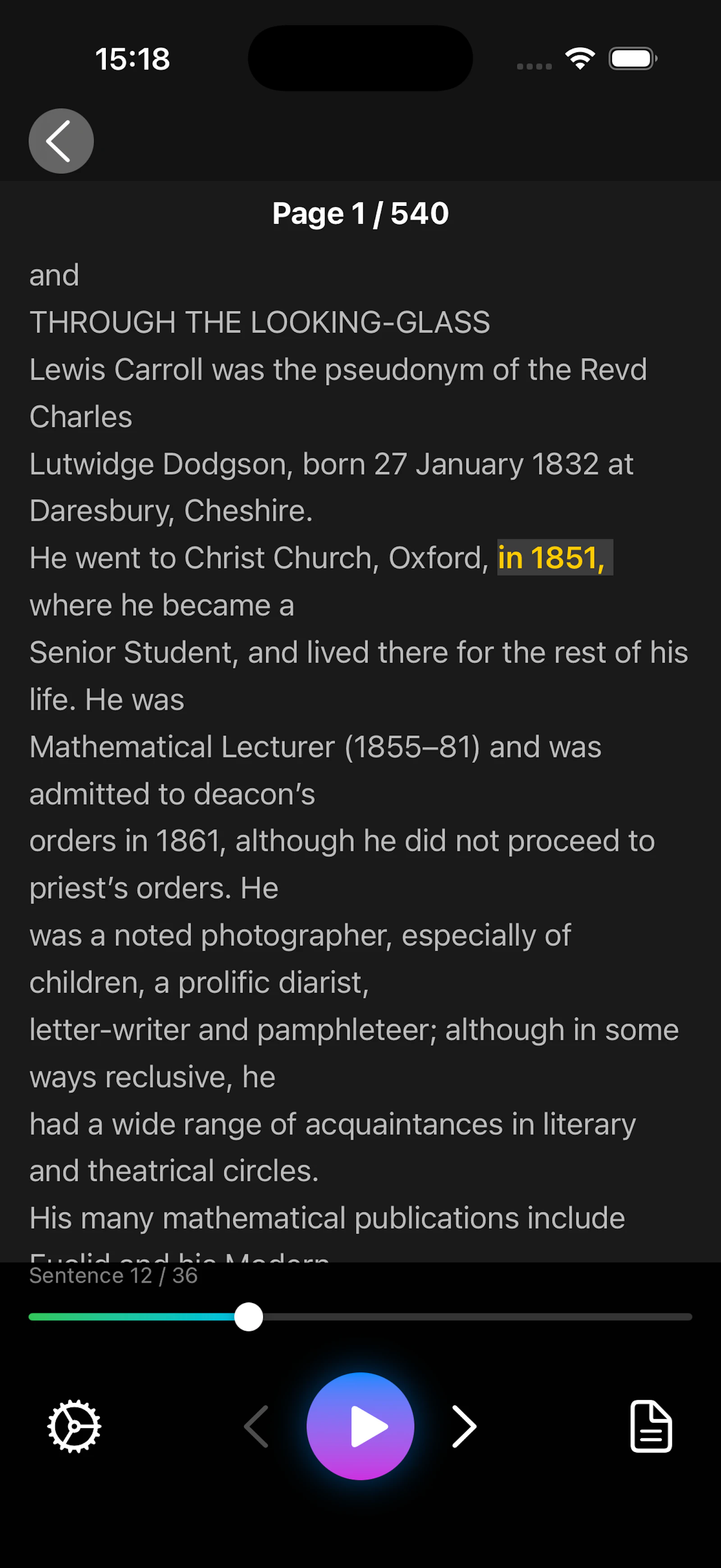 XReading screenshot 2