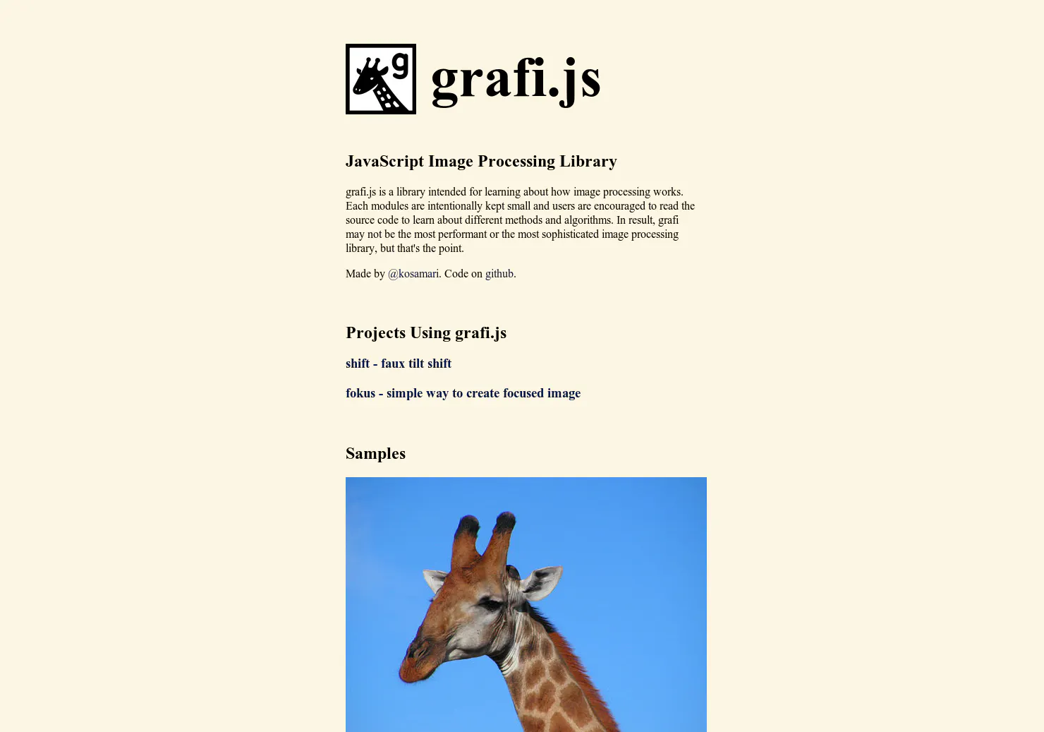 Grafi.js
