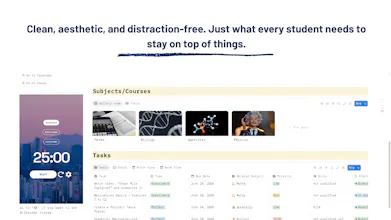 Ultimate Notion Study Template gallery image
