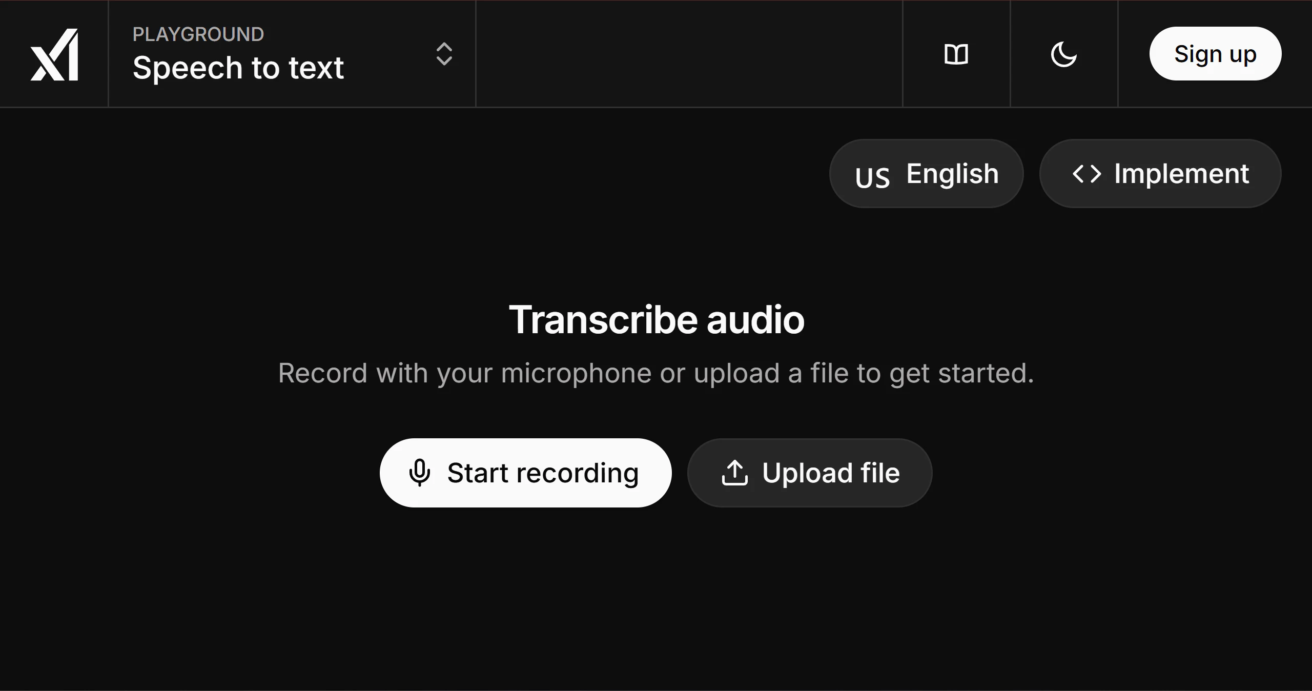 Grok Voice API screenshot 4
