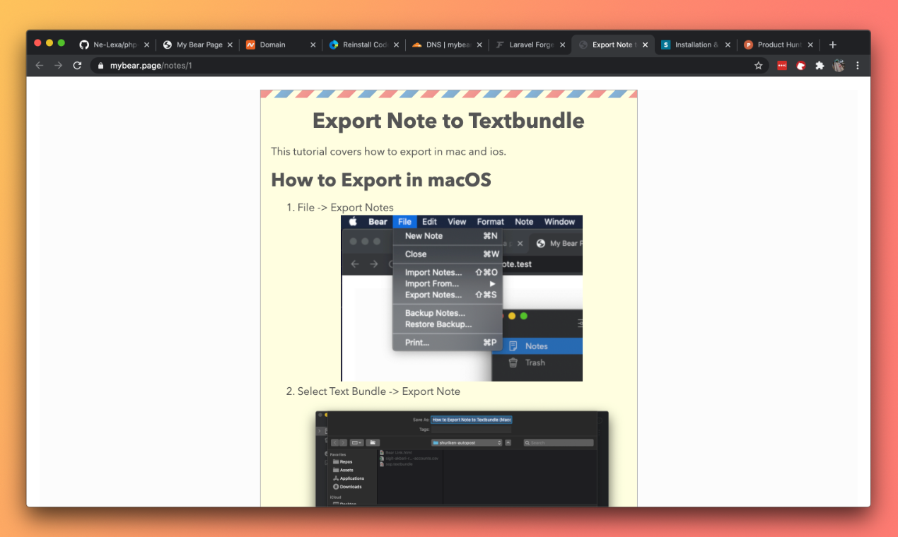 My Bear Page gallery image