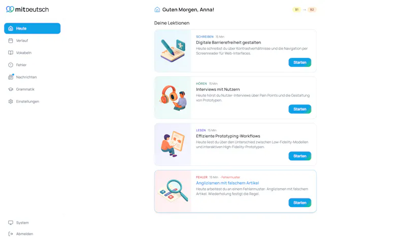 mitDeutsch screenshot 6