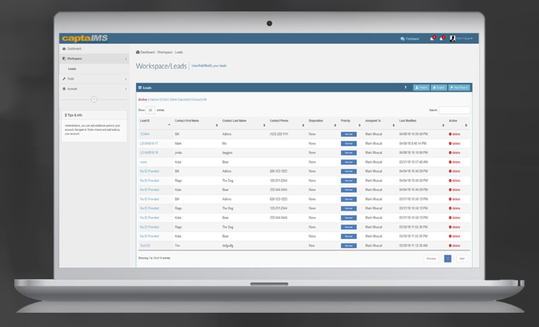 captaIMS gallery image