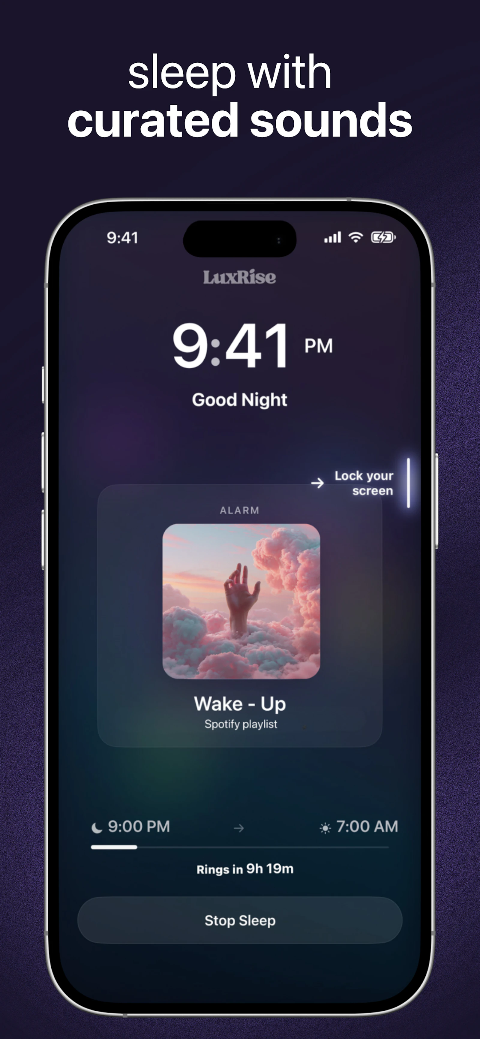 LuxRise - Personalised Wakeup & Sleep. screenshot 2