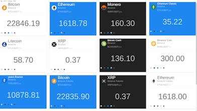 Bitcoin Monitor Widget gallery image