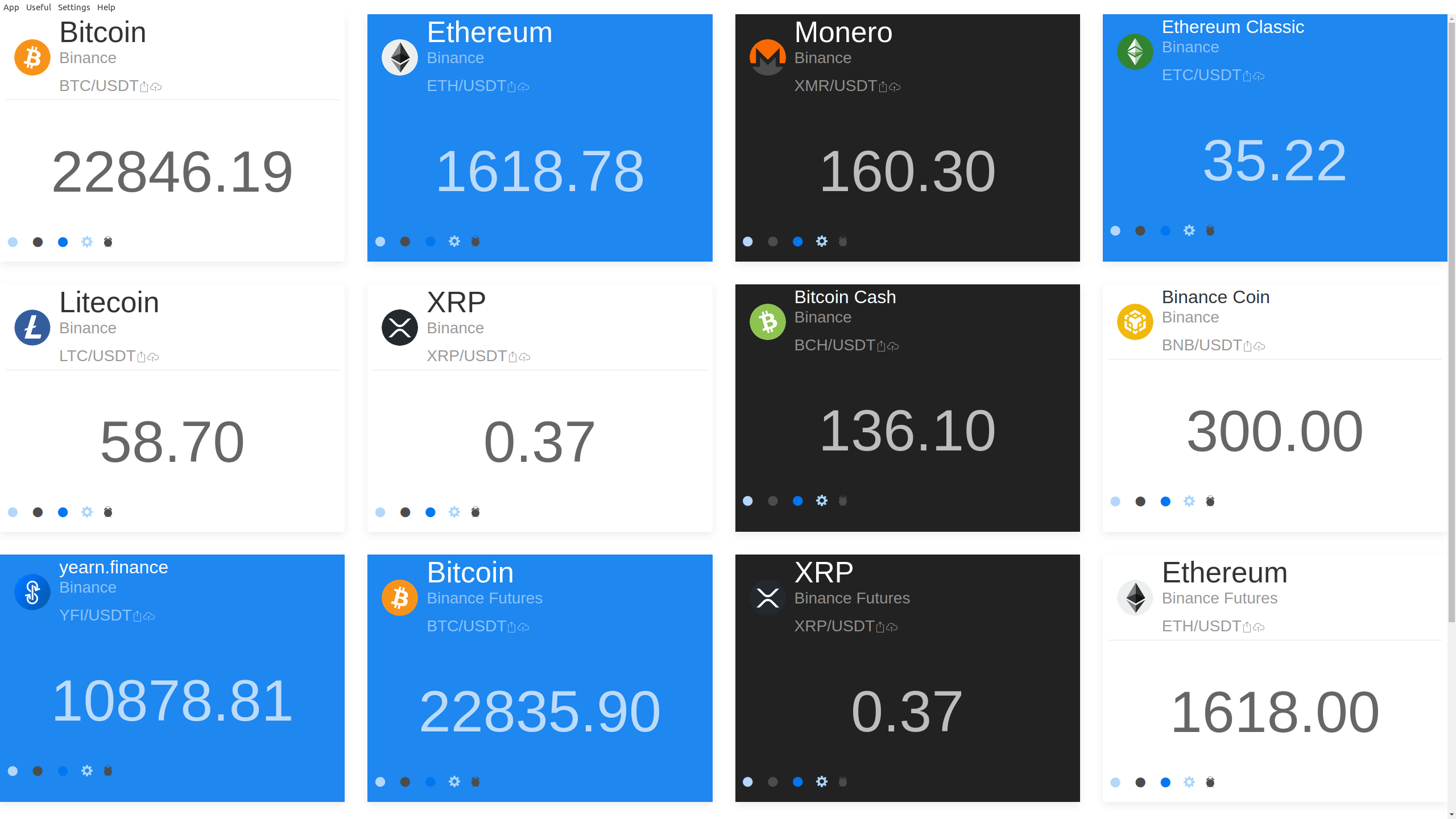 ビットコインモニターウィジェット - ビットコイン、暗号通貨、暗号通貨監視メディア2