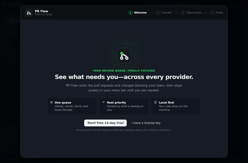 PR Flow screenshot 2