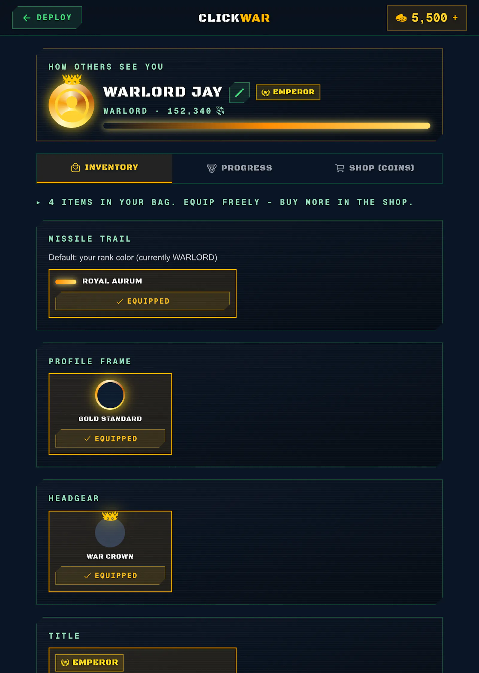 ClickWar screenshot 6