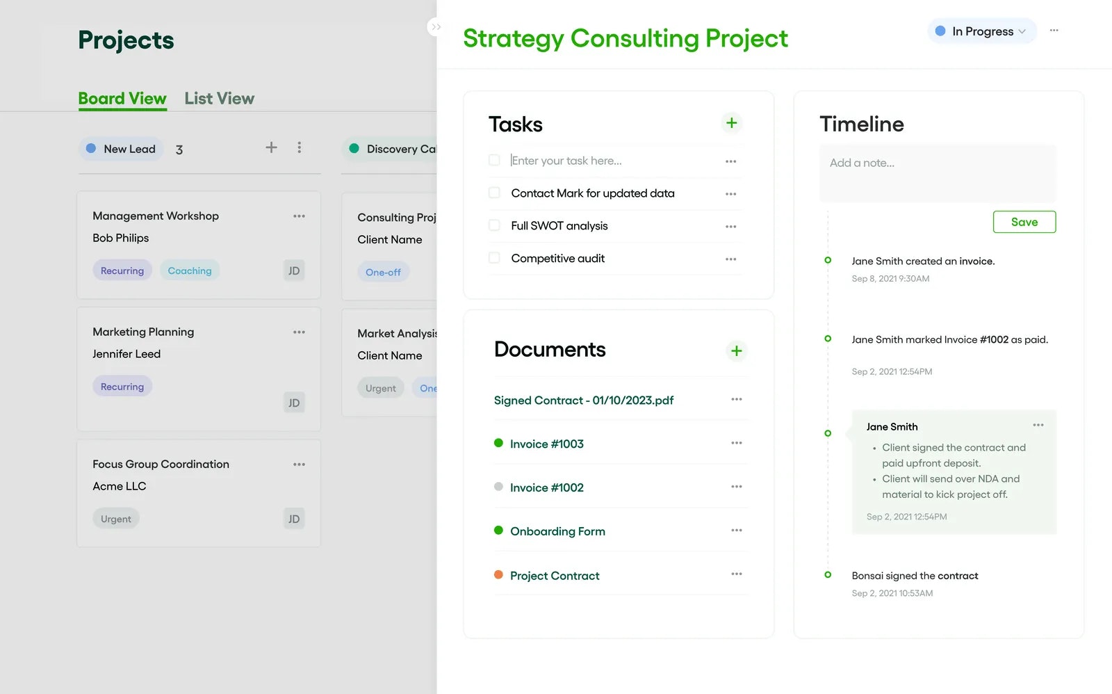 Bonsai Project Management - Keep your projects on track and on budget media 5