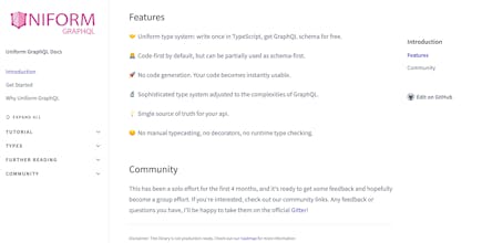 Uniform GraphQL gallery image