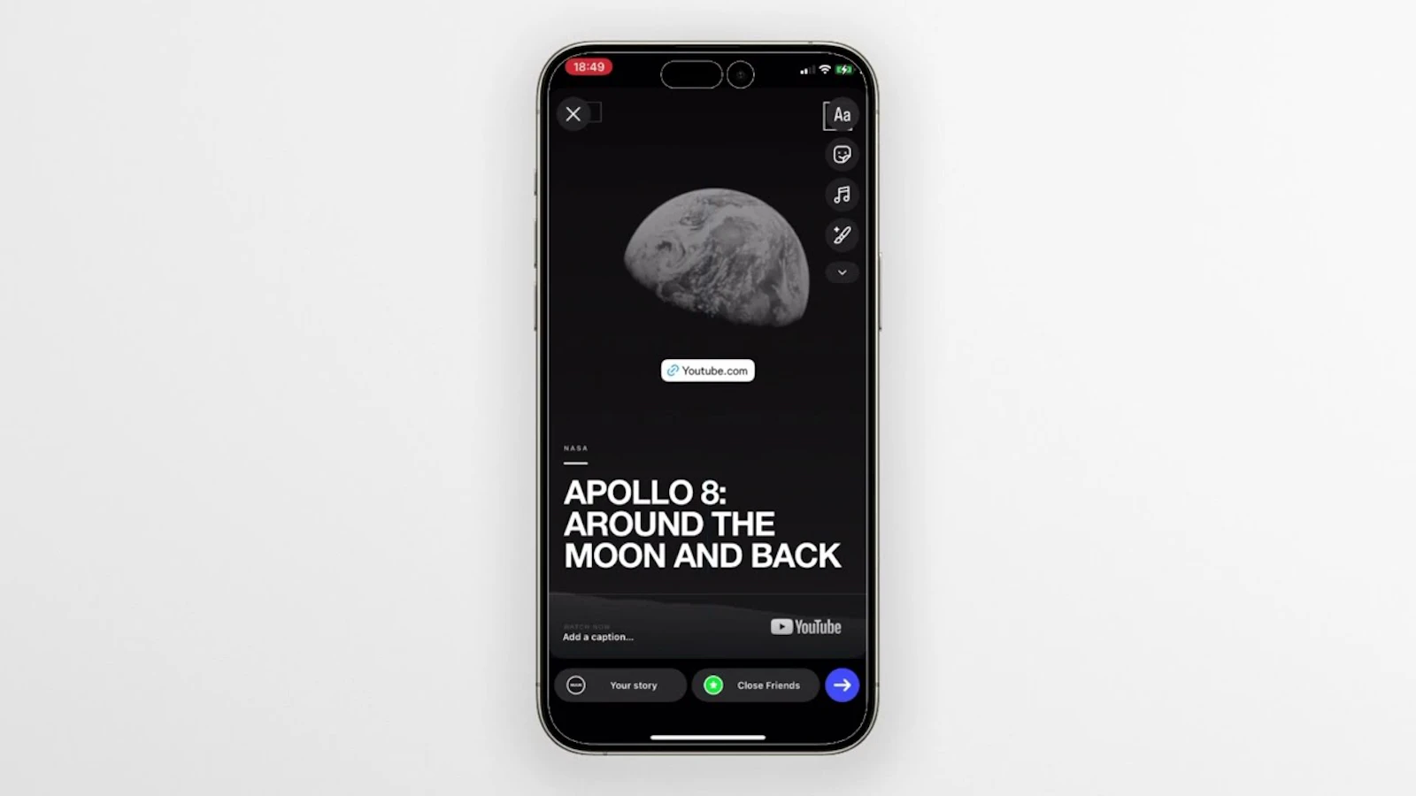 StoryCard screenshot 1 (video preview)