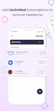 Subscriptions Bill Reminder gallery image
