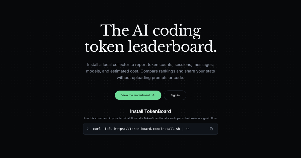 TokenBoard gallery image