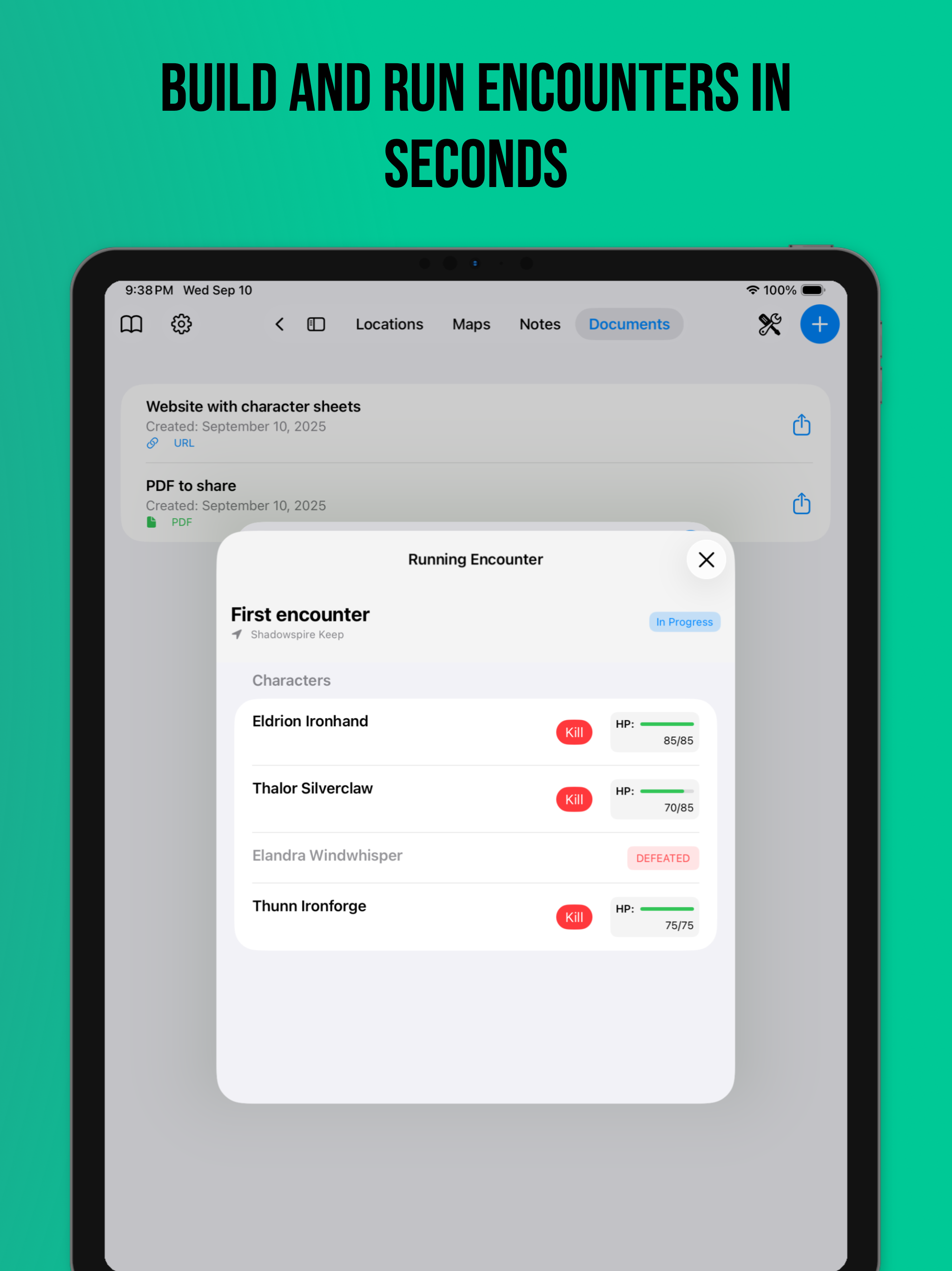 Sage RPG - Manage your TTRPG games and tools on all Apple Platforms medya 16